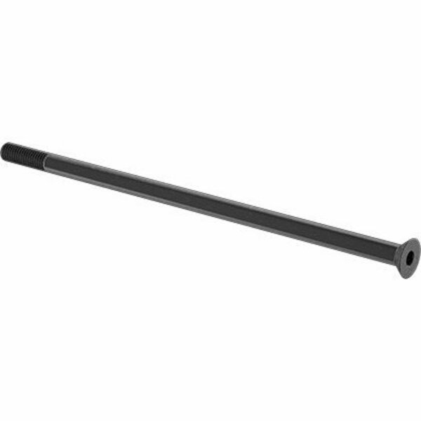 Bsc Preferred Black-Oxide Alloy Steel Hex Drive Flat Head Screw 1/2-13 Thread Size 12 Long 91253A771